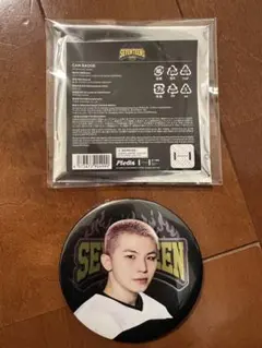 SEVENTEEN HOME. 缶バッジ ウジ
