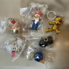 スーパーマリオめじるしアクセサリー 6点セット