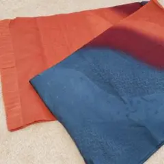 ♥️最終値下げ♥️◎USED品◎ 花や刺繍が入った渋めな帯あげ