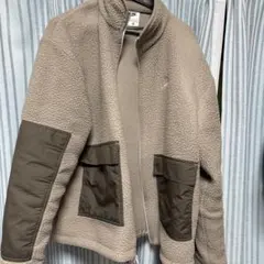 最終値下げ NIKE フリースジャケット ベージュ