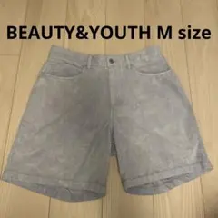 BEAUTY&YOUTH コーデュロイショートパンツ Msize