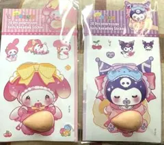 ⭐︎2枚セット⭐︎マイメロ クロミ おなかぷにぷにシール　3Dシール　立体シール
