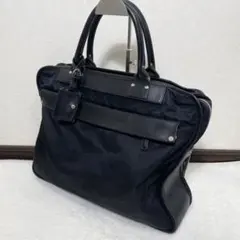 ✨極美品✨フェリージ ビジネスバッグ 大容量 レザー×ナイロン 8637/2