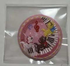 Disney 刺繍缶バッジ おしゃれキャット