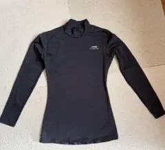 [送料込み]ブラックタートルネック長袖シャツ Mサイズ