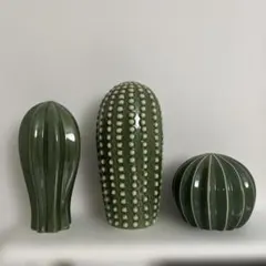 【IKEA】SJÄLSLIGT シェルスリグト サボテン 3点セット