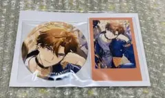 にじさんじ 北見遊征 誕生日グッズ 2025箔押し缶バッジ チェキ風カード