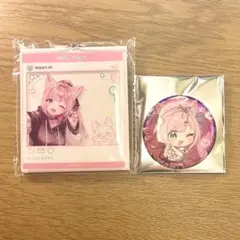 ホロライブ 博衣こより 缶バッチ アクリルキーホルダー