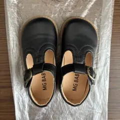 ベビー キッズ 靴 黒 14cm