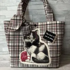 ゆ*ら様 コヤンイサムチョン 新柄 リトルヤーン　トートバック