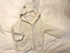 baby GAP フード付きカーディガン アイボリー
