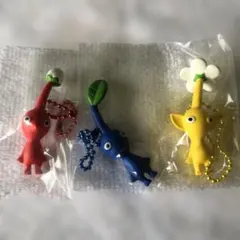 ピクミン マスコット＆フルーツグミ2 赤 青 黄ピクミン3点セット