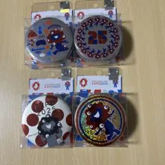 新品　大阪・関西万博 EXPO2025 ミャクミャク 金平糖　缶4種セット