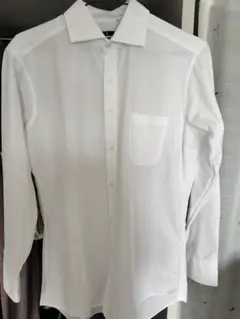 【美品、一度のみ使用】スーツセレクト　スーパーノンアイロンシャツ