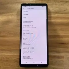 F9 Xperia10 III SO-52B ドコモSIMロック解除済み