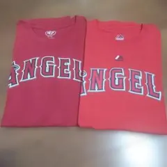 MLB ロサンゼルス・エンゼルス Tシャツ 2枚セット