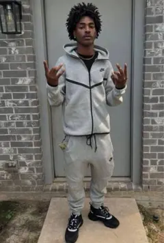 US HIPHOP drill NIKEテックフリースM