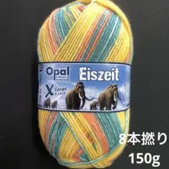 NEW オパール毛糸　アイスエイジ　8本撚り　150g 11572 北極の夕日