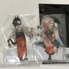 鬼滅の刃 干支 2026 午年 アクリルスタンド 伊黒小芭内 甘露寺蜜璃