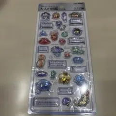 る*こ様 大人の図鑑シール クラゲ編 3Dシール