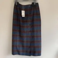 ◇グリーンレーベルリラクシング◇リバーシブルラップスカート　　新品