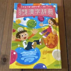 進研ゼミ小学講座　5年生で習う漢字辞典