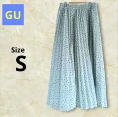 ♥新品・未着用♥GU プリーツスカート スカート　ミントグリーン　 Sサイズ
