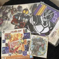 ●仮面ライダー ビジュアルシート ●デザインタオル、仮面ライダーセイバー ●色こ