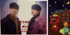 東方神起 横浜 RED OCEAN コラボ 限定ノベルティ　ステッカー 赤レンガのサムネイル