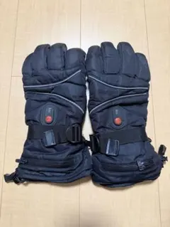 【最終値下げ】電熱グローブ黒　冬用グローブ　バイク　充電式　専用充電コード付き