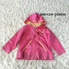 mezzo pianoメゾピアノ平成レトロ90 パーカーベリミイチゴ