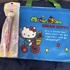 Hello Kitty サンリオピューロランド限定 バッグ&ボールペンのサムネイル