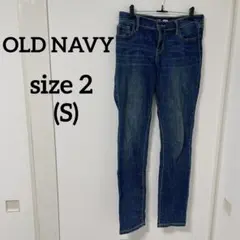 美品✨OLD NAVY 【S】ストレートデニム サイズ2 ブルー ジーパン