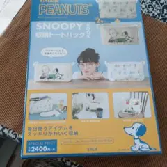 Vintage PEANUTS Snoopy 収納トートバッグ　2個セット