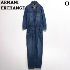 激レア 希少 ARMANIEXCHANGE オールインワン ブルー O つなぎのサムネイル