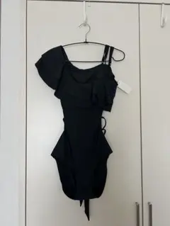 バックリボンワンショルモノキニ