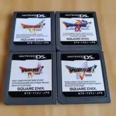 【DS】ドラゴンクエストIV·V·VI·IX ソフトのみ4本セット まとめ売り