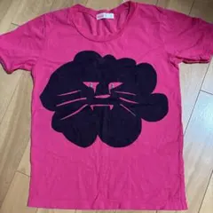 Né-net 半袖 Tシャツ ピンク ライオンのサムネイル