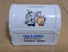 Tom & Jerry トム＆ジェリー ソフビ人形 十六銀行 ノベルティ 十六銀行トムとジェリーソフビ貯金箱 : 昭和レトロ食器雑貨通販