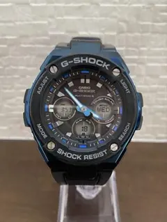 【稼働品】G-SHOCK GST-W300G-1A2JF 電波ソーラー ブルーのサムネイル