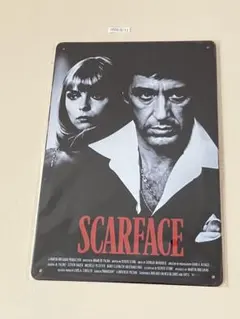 SCARFACE スカーフェイス ブリキ看板 インテリア