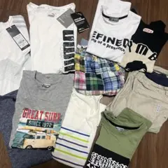adidas 、PUMA、半袖、半ズボン10枚セット１枚あたり370円