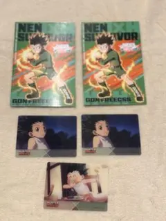 HUNTER×HUNTER ハンターハンター 旧アニメ ゴン クリアカード - メルカリ