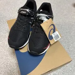 asics LAZERBEAM RG-MG 23.0cm ブラック/シルバー