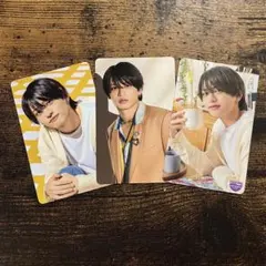 timelesz　オリジナルトレーディングカード　3種セット　松島聡/猪俣周杜