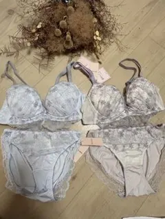 tutuanna ブラジャー&ショーツ　2組セット①