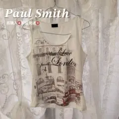 【刺繍ロゴ】Paul Smith Black Label ロンドン タンクトップのサムネイル