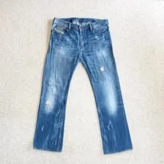 00s diesel damage flare denim swag ローライズ - メルカリ