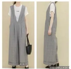 KBF グレンチェック　サロペットのサムネイル