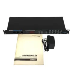 整備済Alesis MIDIVERB III アダプター付 整備済Alesis MIDIVERB III アダプター付 アレシス 【公式通販】